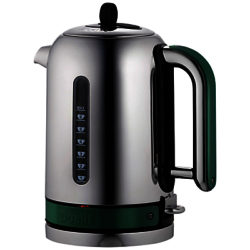 Dualit Made to Order Classic Kettle Stainless Steel/Moss Green Matt